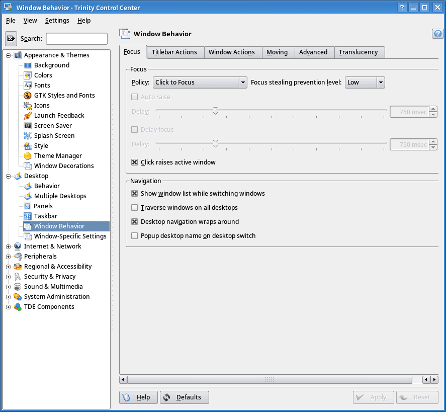 Trinity Desktop Environment (TDE) R14.0.9