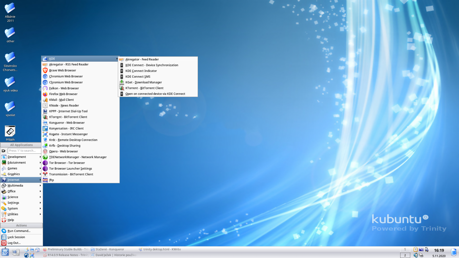 Trinity Desktop Environment (TDE) R14.0.9