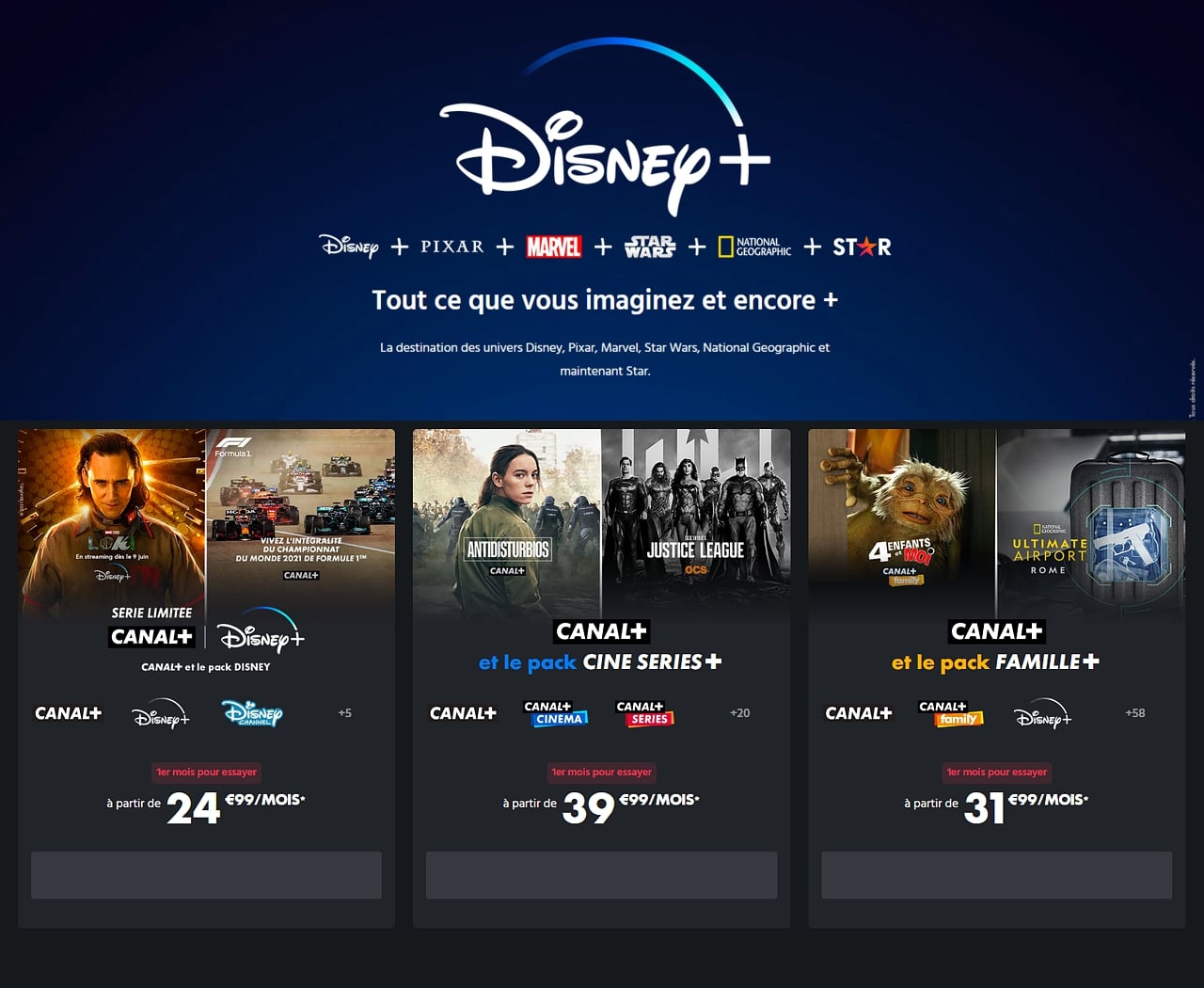 Nabídky streamovacích platforem francouzského a polského Canal+