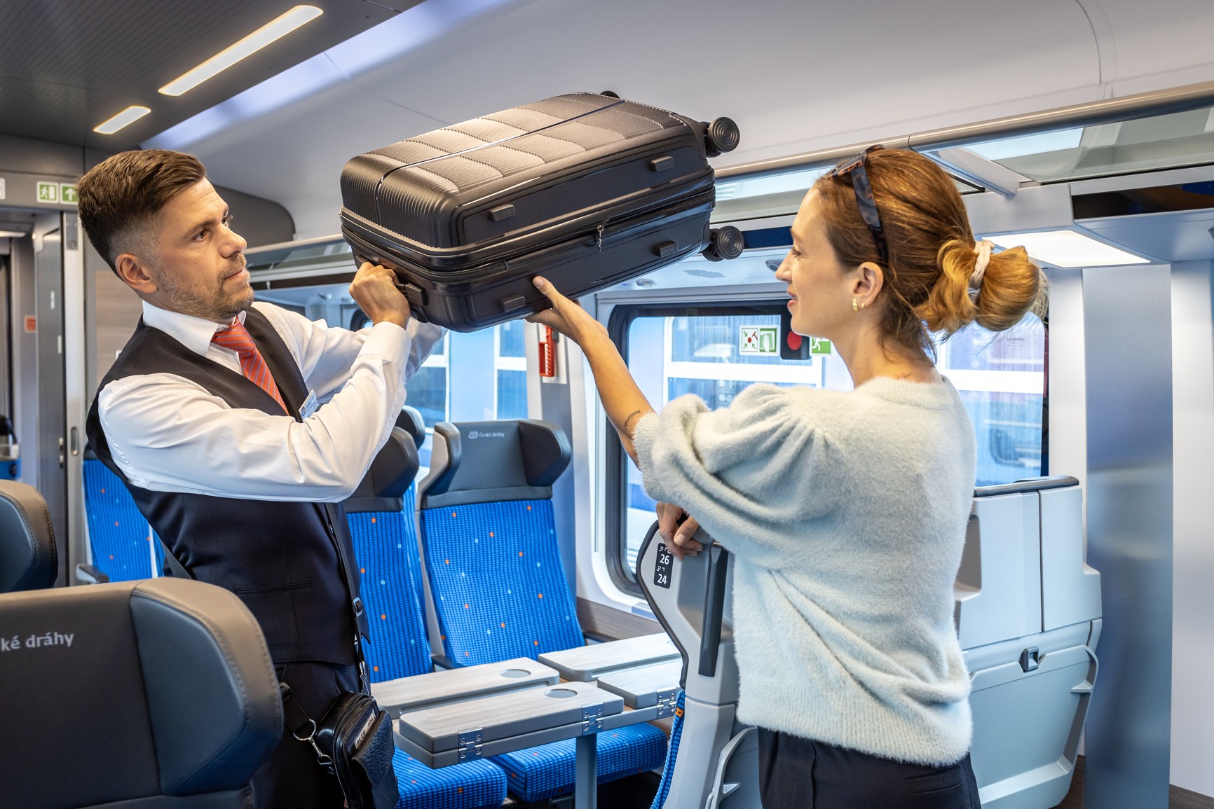 Nové vlaky ComfortJet na trase Praha–Kodaň