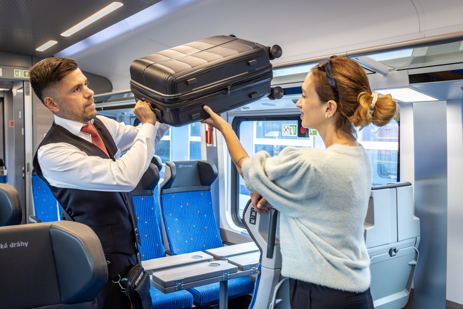 Nové vlaky ComfortJet na trase Praha–Kodaň