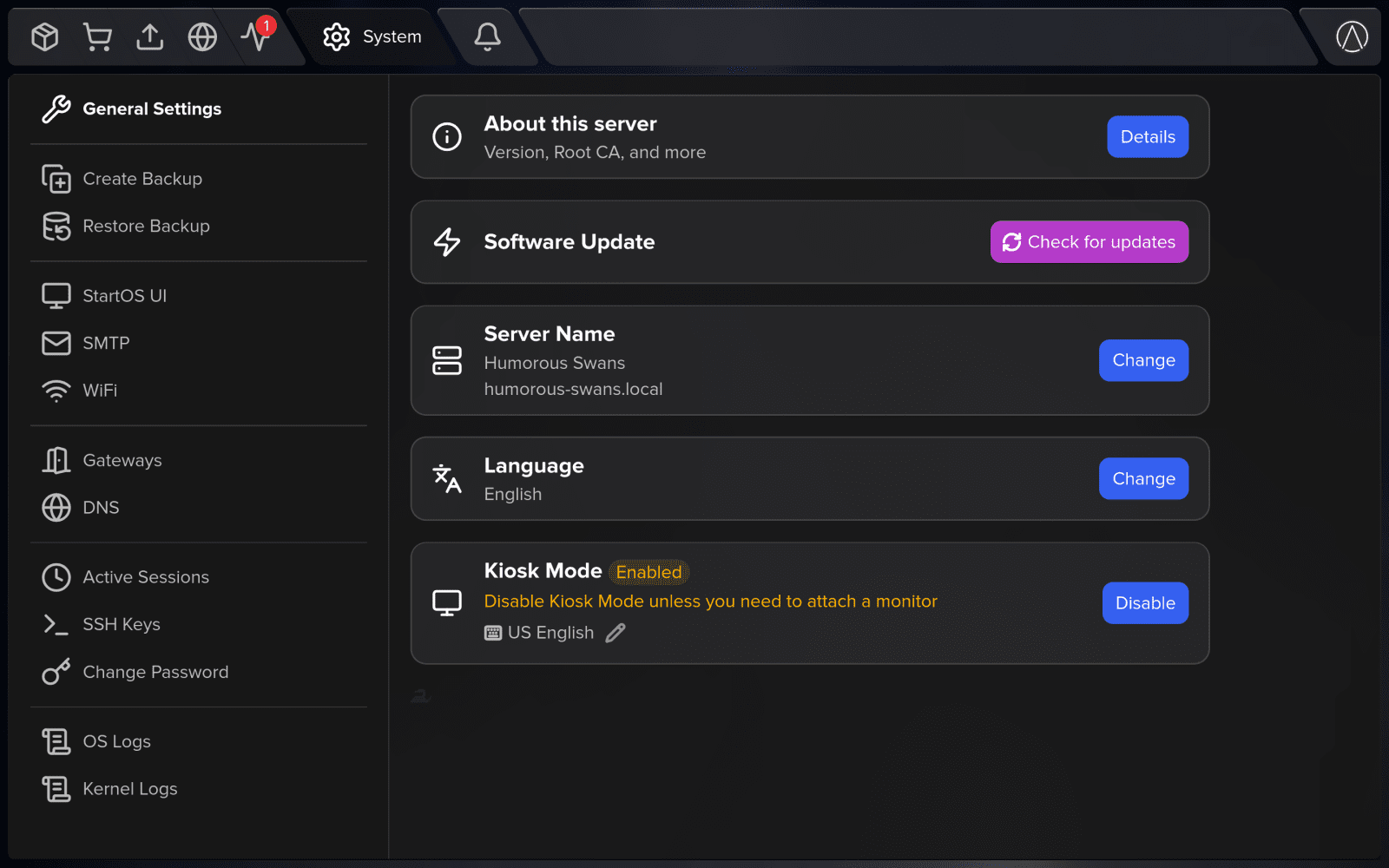 StartOS 0.4.0