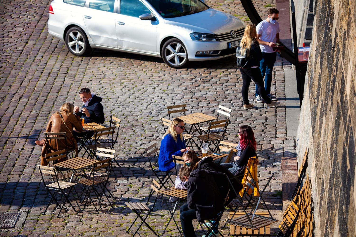 Znovuotevřené zahrádky restaurací