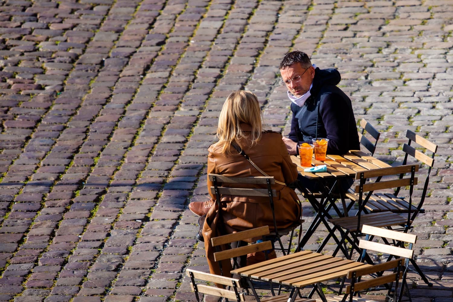 Znovuotevřené zahrádky restaurací