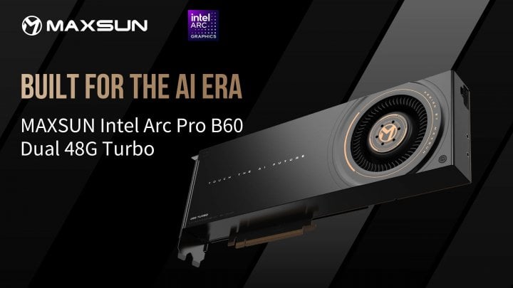 Autor: Maxsun Maxsun Arc Pro B60 Dual 48GB Turbo