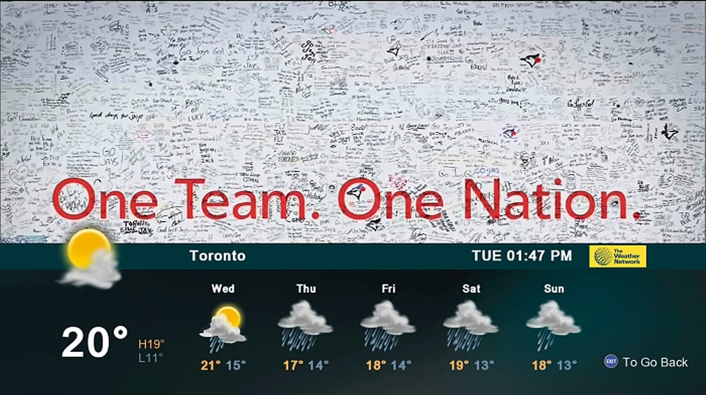 Přístupové menu a menu aplikací