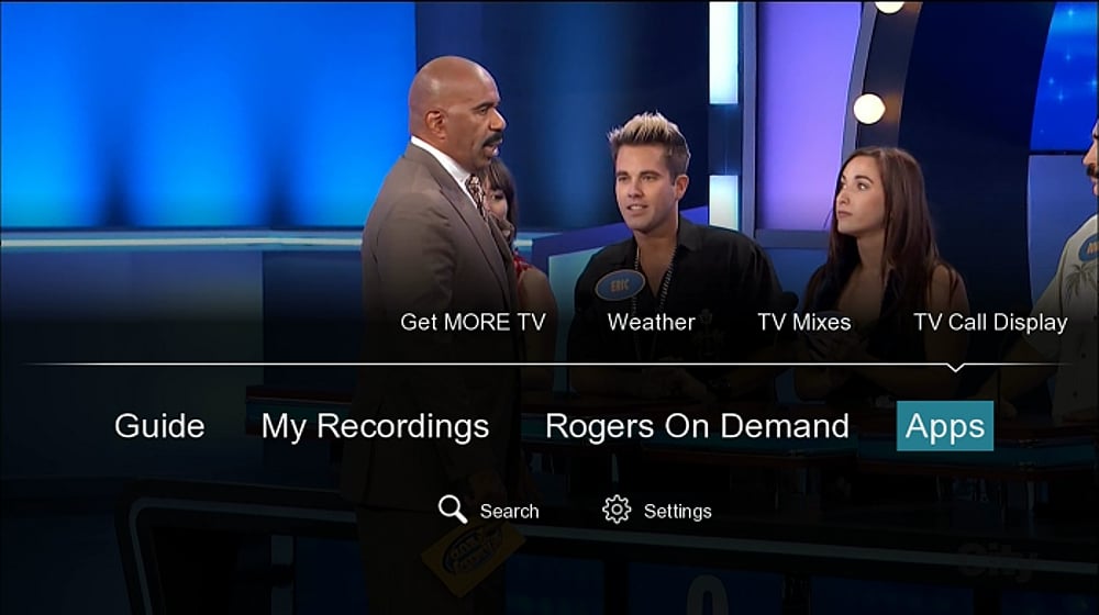 Přístupové menu a menu aplikací