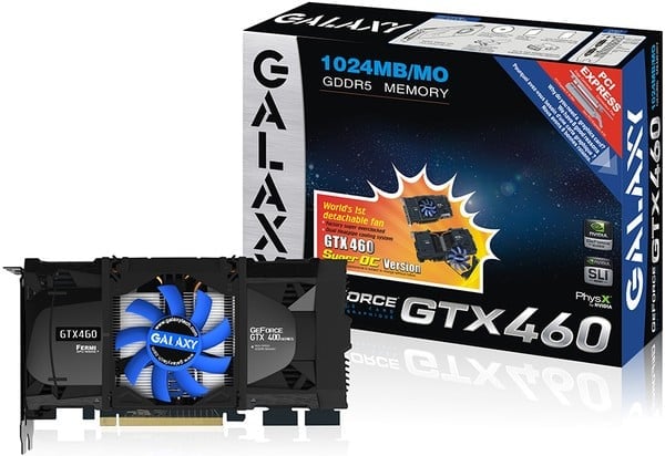 Galaxy GeForce GTX 460 1 GB Super OC