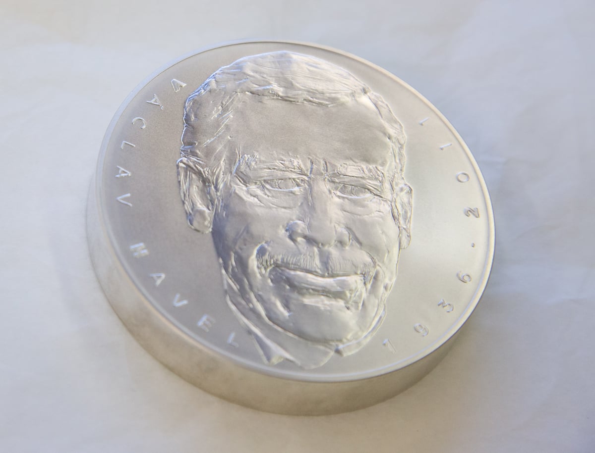 Česká mincovna - pamětní medaile Václav Havel