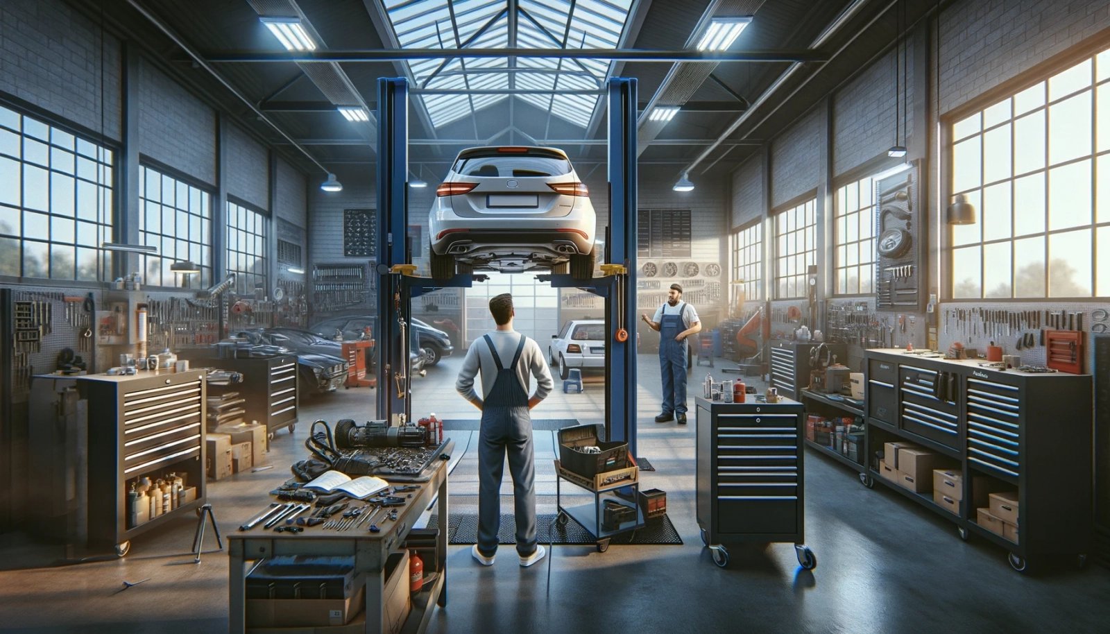 Prostor by podle AI měl mít i autoservis.