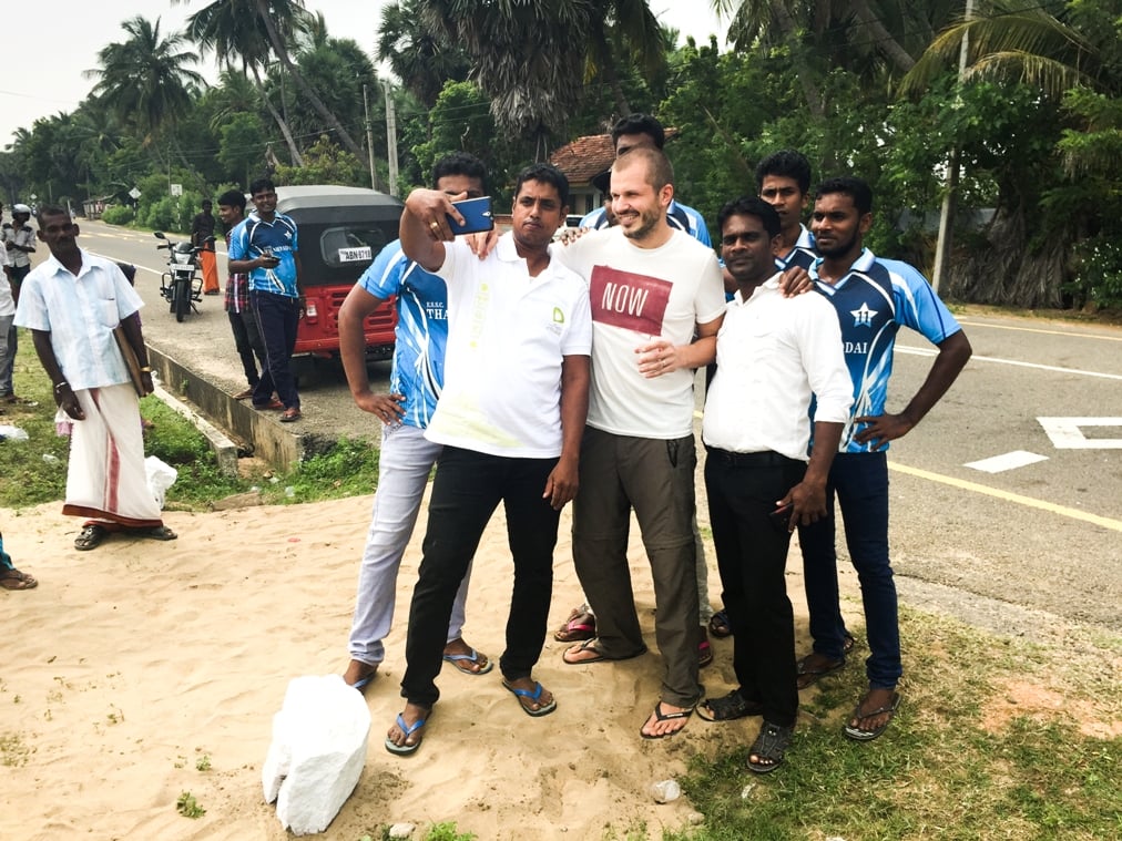 V tuktuku po Srí Lance