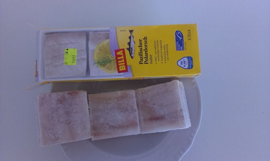 HLBOKOZMRAZENÉ PORCIE Z FILÉ ALJAŠSKEJ TRESKY / PAZIFISCHER POLARDORSCH