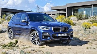 Náhledový obrázek - BMW X3 třetí generace je lehčí, rychlejší a nabídne klíč s displejem jako BMW řady 7