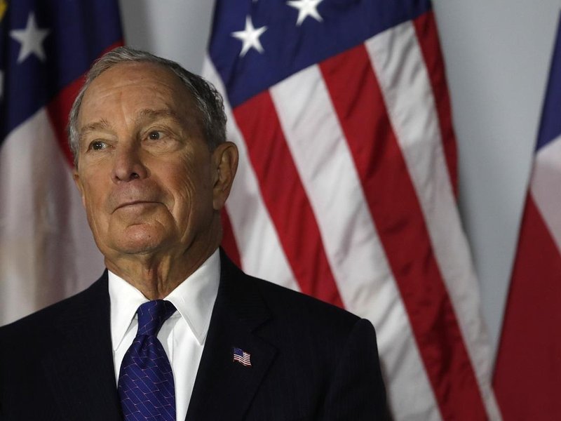  Kandidát na prezidenta USA Michael Bloomberg