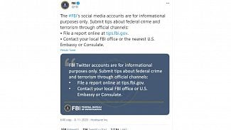 FBI žádá veřejnost o pomoc při identifikaci výtržníků.