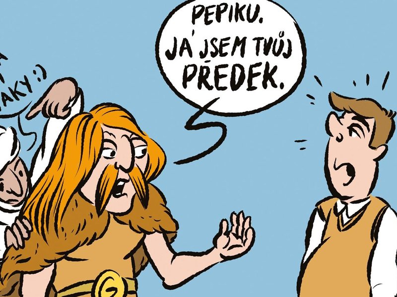  Ilustrace k eseji Česká genetická směska