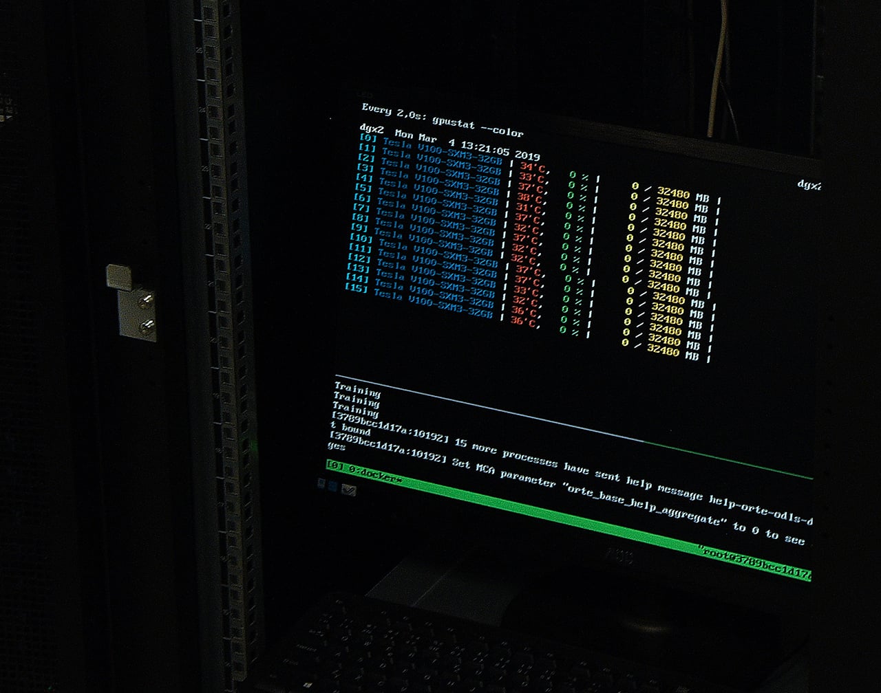 Spuštění superpočítače Nvidia DGX-2 na IT4Innovations v Ostravě