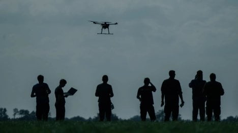 Český dron, který poslouchá na slovo, uspěl v Německu v soutěži průlomových inovací