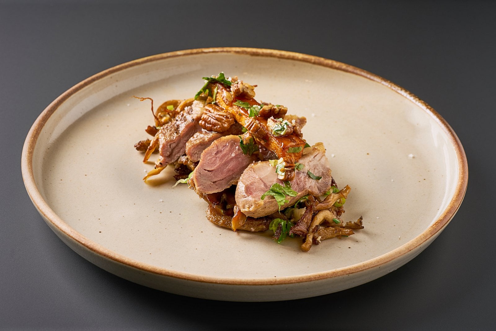 Menu restaurace Signature