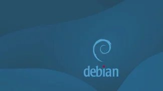 Pozadí na plochu z distribuce Debian 13 Trixie