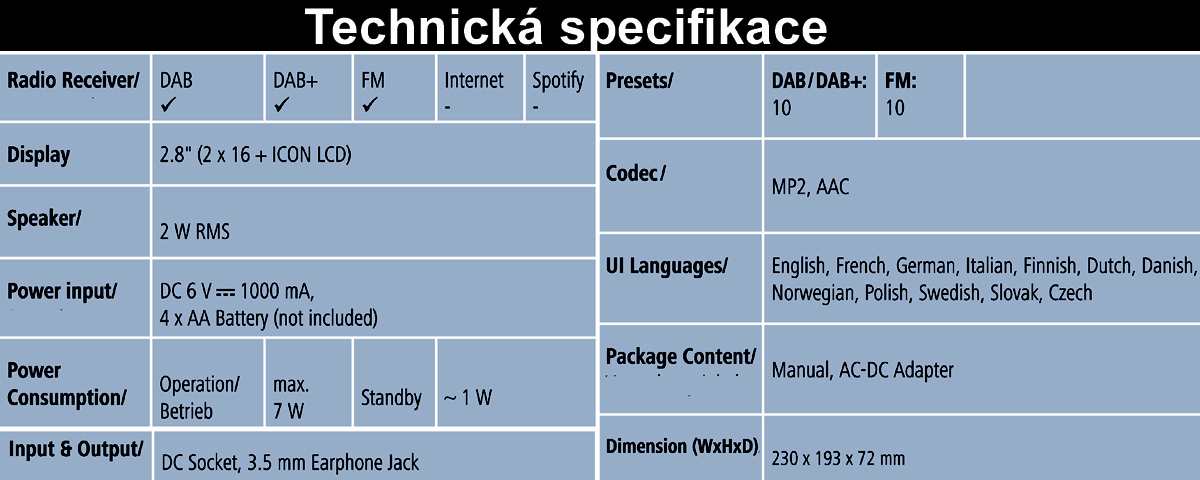 Hama Digitalradio DR 50