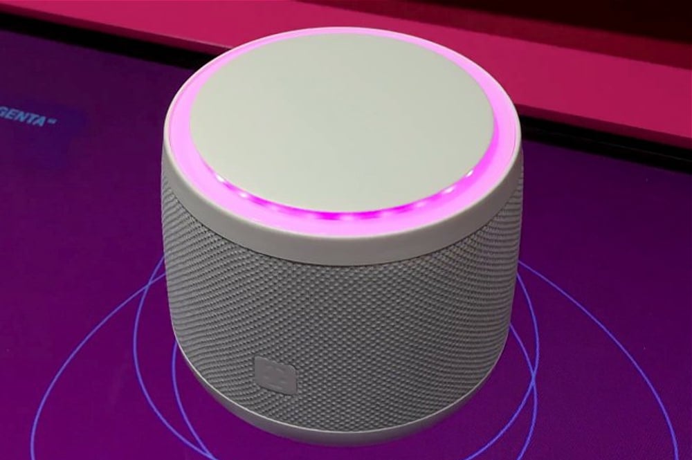 Magenta Smart Speaker