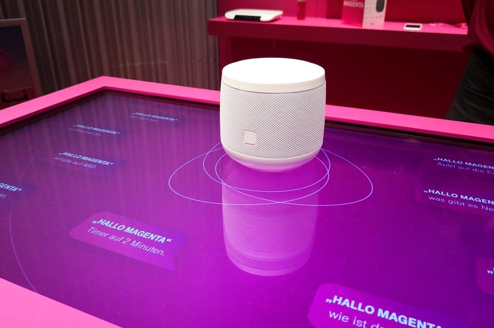 Magenta Smart Speaker