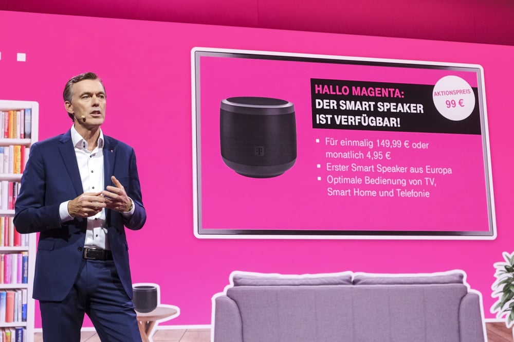 Magenta Smart Speaker