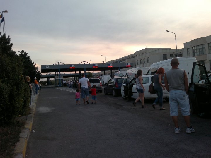 Moldávie, Leuseni. Hraniční přechod do Rumunska
