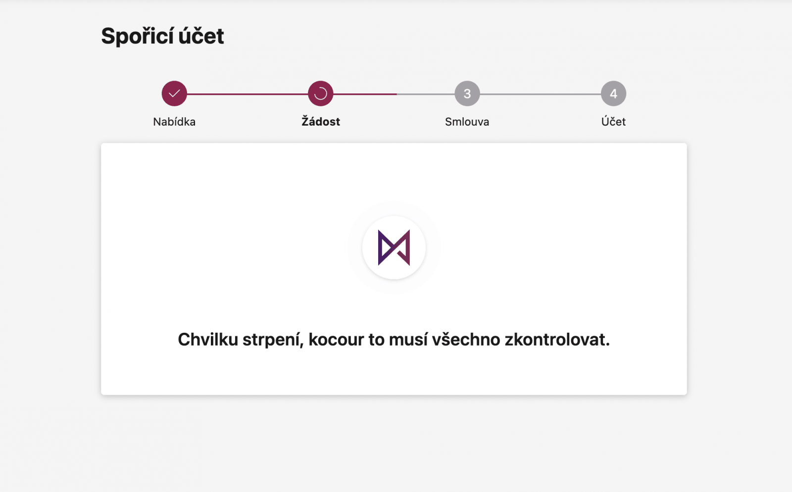 Sjednání nového spořicího účtu B. (20. 11. 2020)