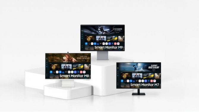 Samsung představuje chytré monitory QD-OLED řady M9 s umělou inteligencí