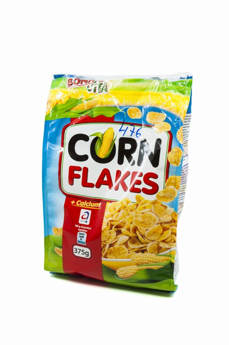 Obsah akrylamidu v cereálích