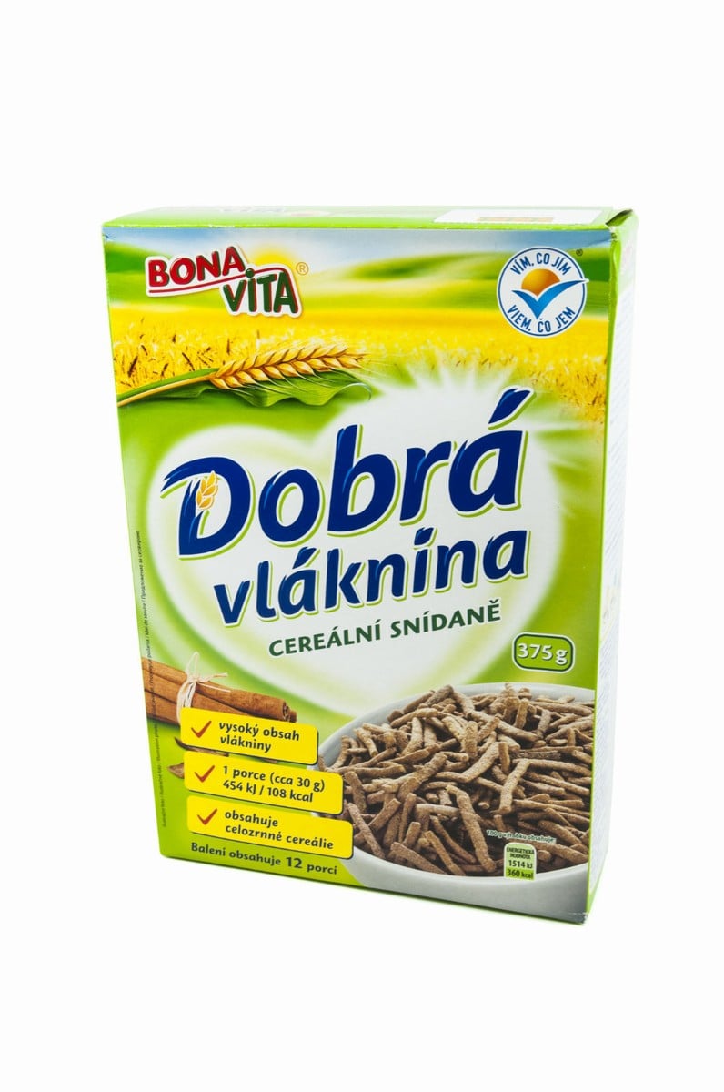 Obsah akrylamidu v cereálích