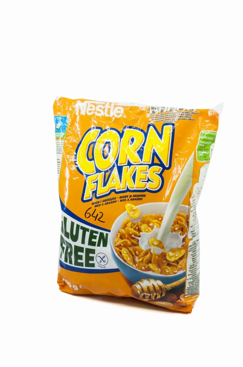 Obsah akrylamidu v cereálích