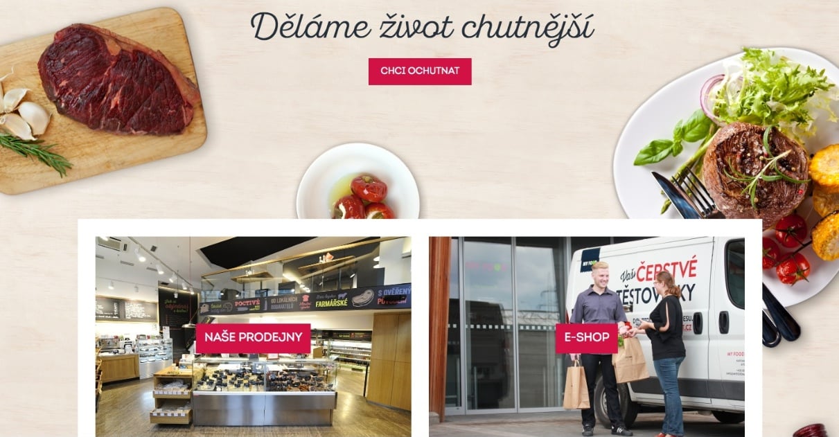 Desing e-shopu také prodává, vylaďte ho.