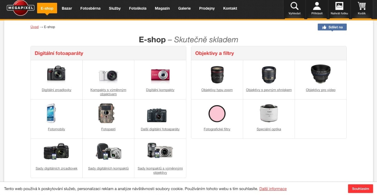 Desing e-shopu také prodává, vylaďte ho.