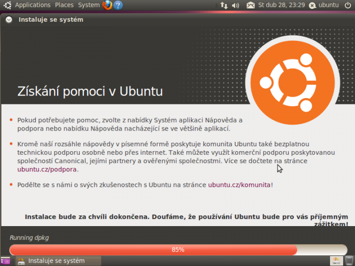 Ubuntu 10.04 - instalace