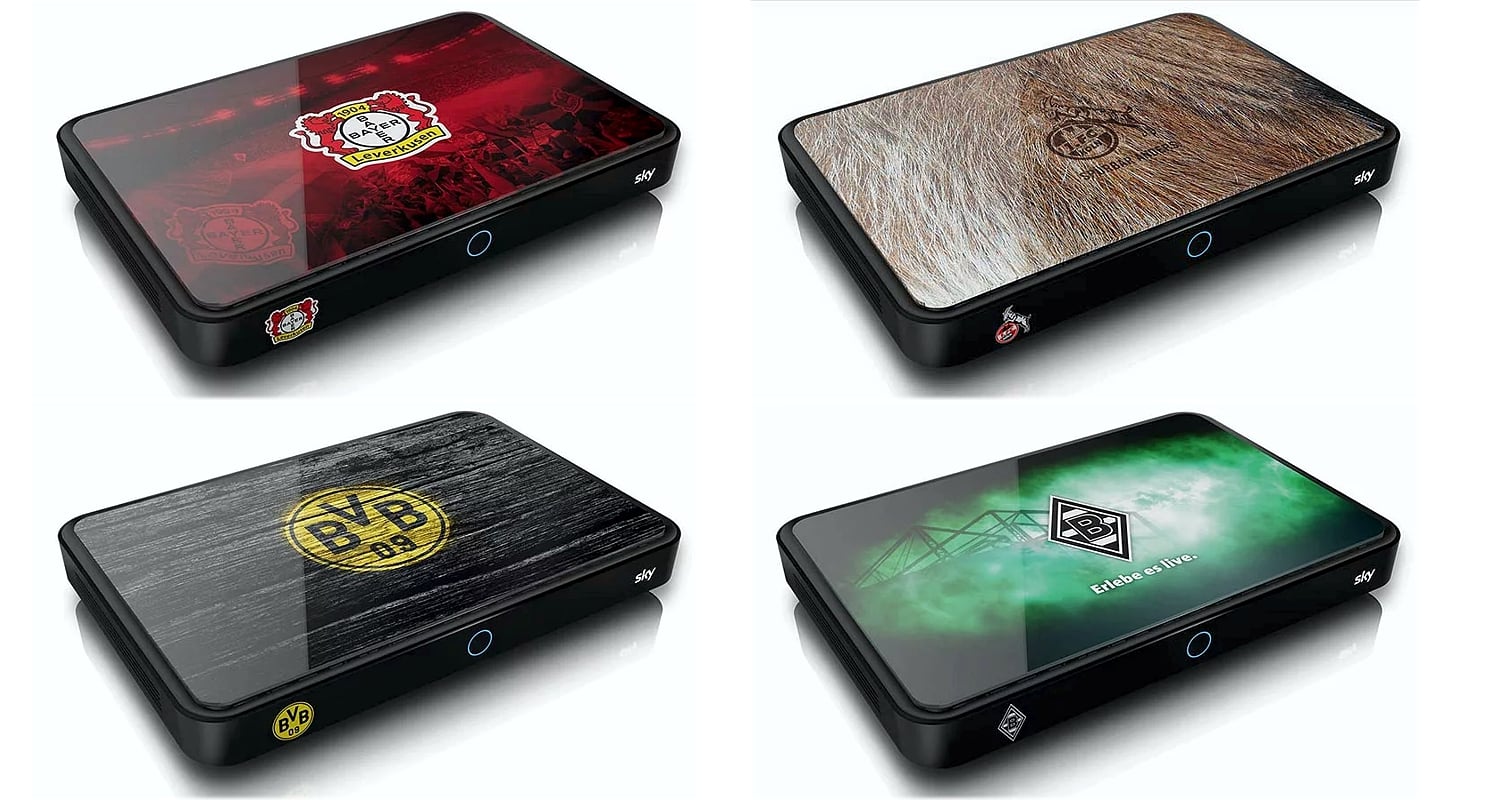 Fan receivery a další přístroje německé Sky