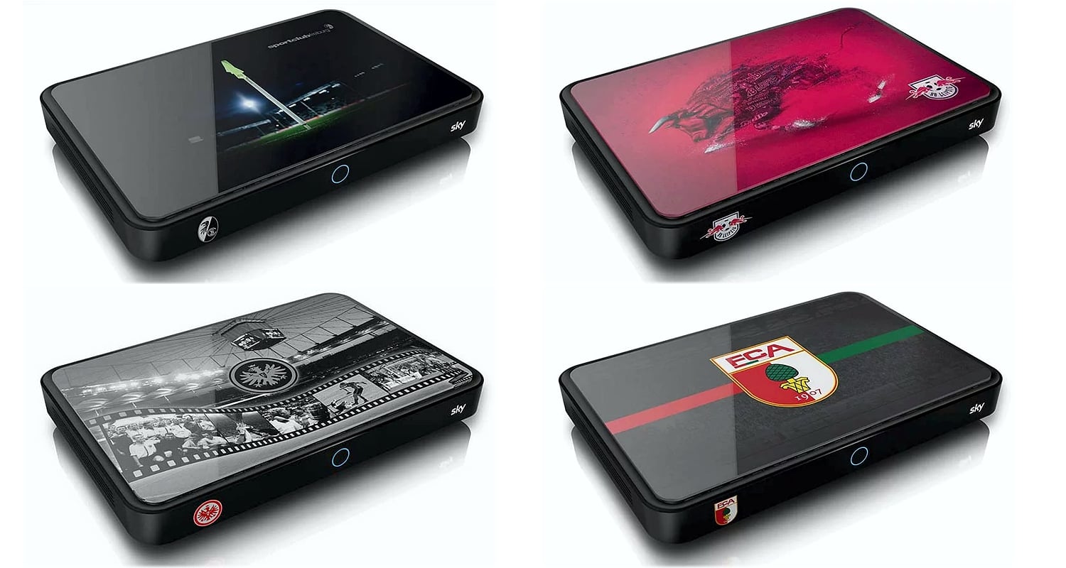 Fan receivery a další přístroje německé Sky