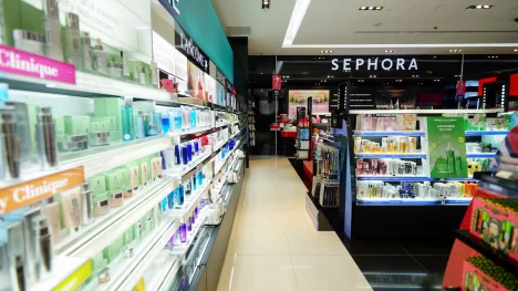 Náhledový obrázek - Místo naleštěných vitrín jen testery a uzamykatelné skříňky. Americká Sephora se brání proti krádežím