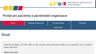 Náhledový obrázek - Ministerstvo zdravotnictví spustilo portál pacientských organizací