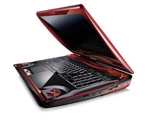 Řada notebooků Qosmio je určena hráčům her požadujícím mobilitu (Foto: Toshiba Qosmio X300)