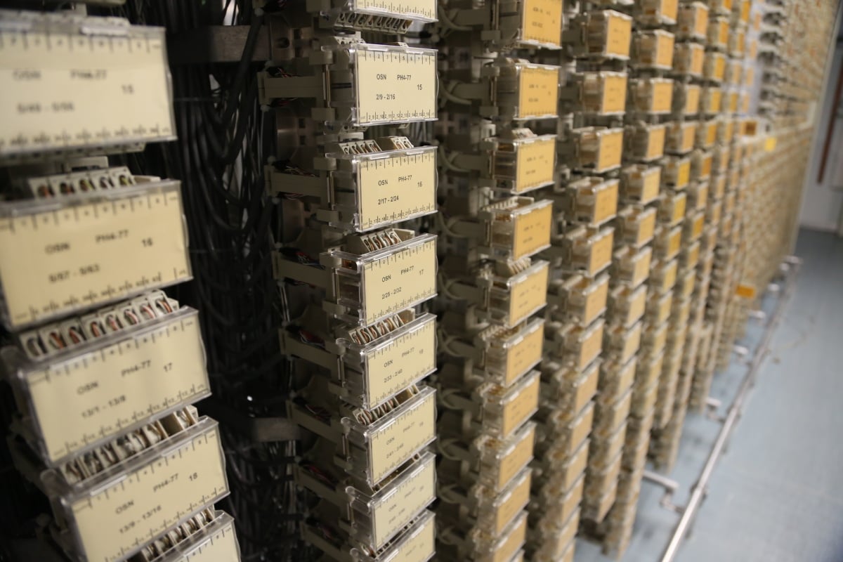 CETIN: stará ústředna