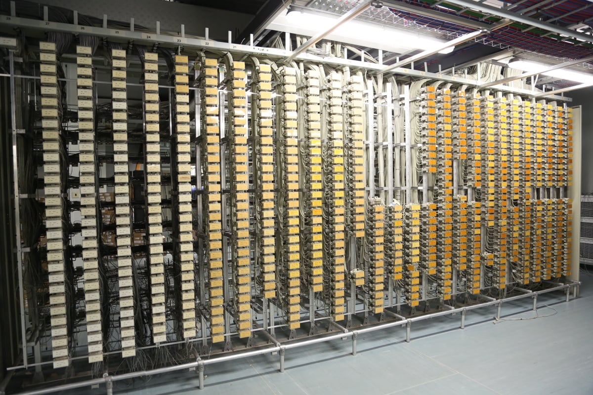 CETIN: stará ústředna