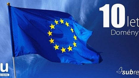 Náhledový obrázek - EU doména slaví 10 let, nyní registrace pouze 59 Kč