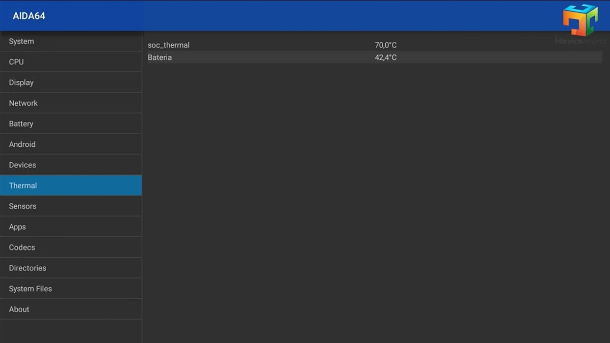 Mecool M8S Pro W - Systémový software AIDA 64