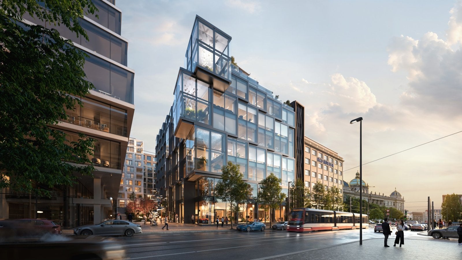 Budoucí podoba projektu Vinohradská 8