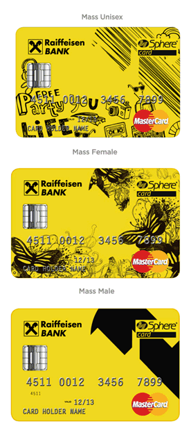 Platební karty Raiffeisenbank.