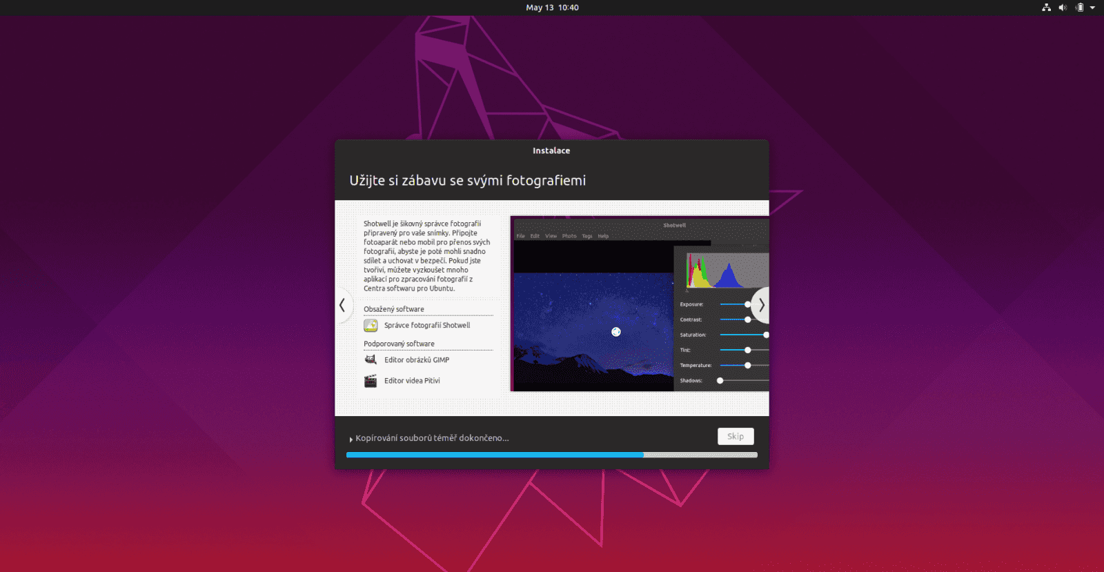 Ubuntu 19.04 instalace