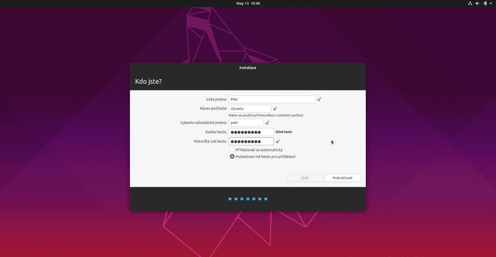 Ubuntu 19.04 instalace